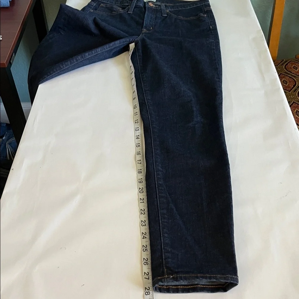 J. Crew 9” High Rise Toothpick Skinny Size 29